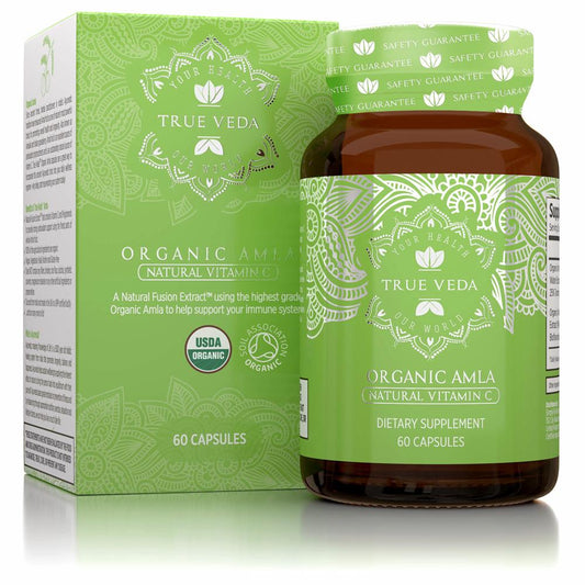 True Veda_Amla: Organic Natural Vegan Ethical Non-GMO 60 capsules