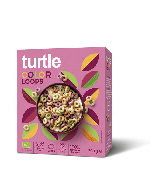 Turtle_Color Loops 300g Organic & Gluten Free-Pack of 2