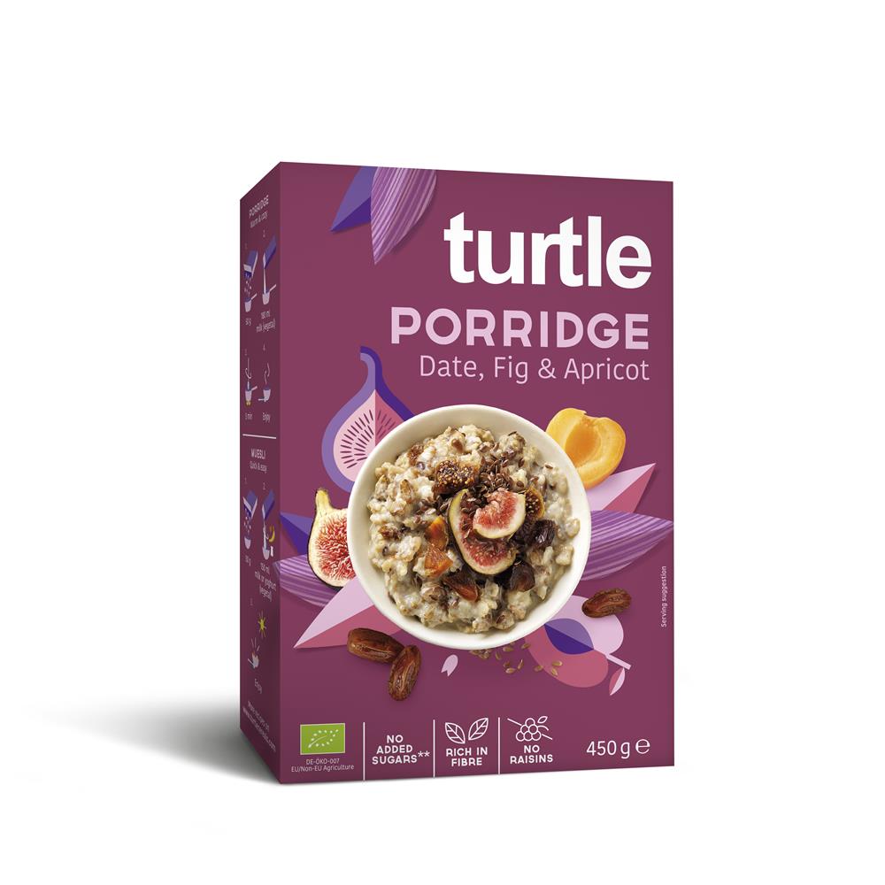 Turtle_Organic Porridge Date Fig Apricot 450g