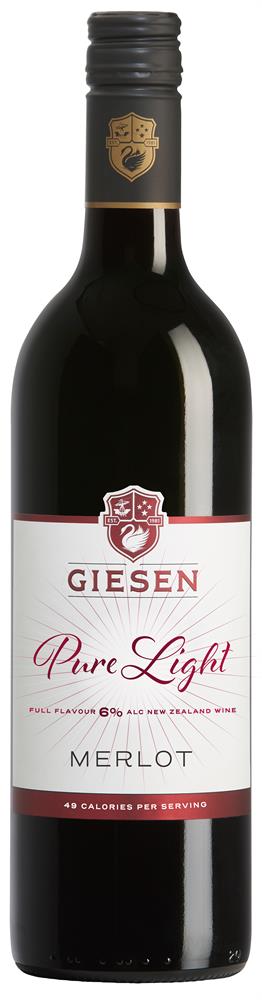 The Wine People_Red Wine - Giesen Pure Light 6% Merlot NZ 75cl