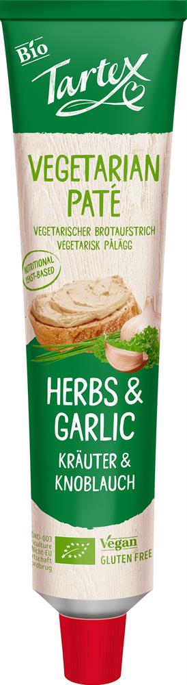 Tartex_Yeast Pate Herbs & Garlic Tube 200g