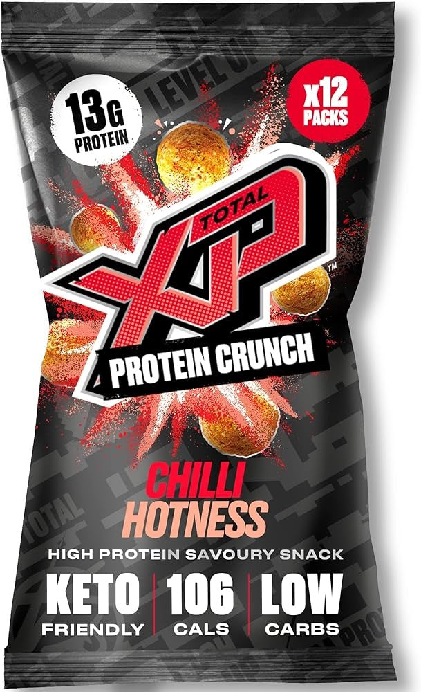 Total XP Protein Crunch 12x24g Chilli Hotness