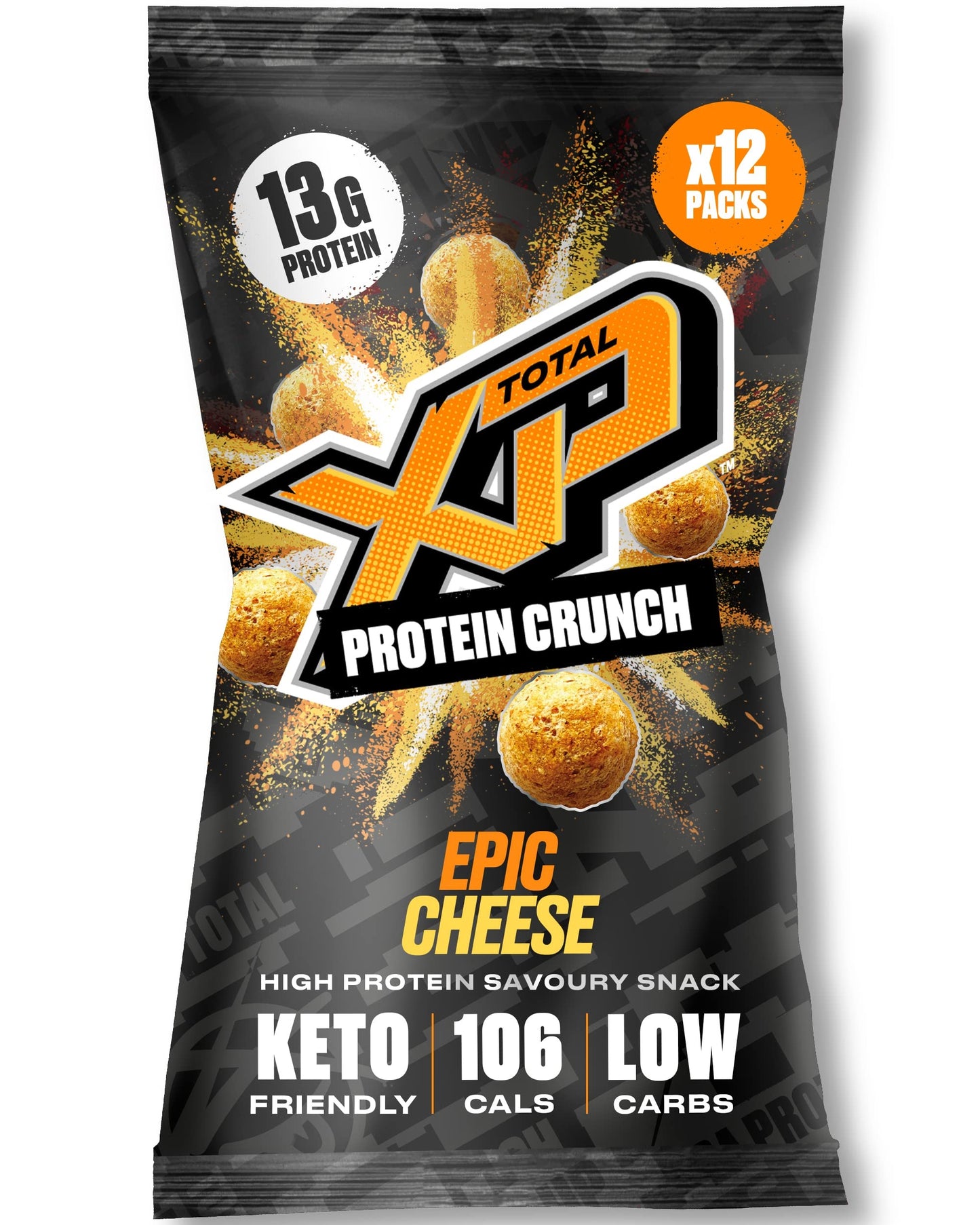 Total XP Protein Crunch 12x24g Chilli Hotness