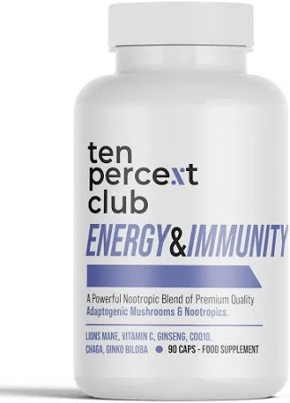 The Ten Percent Club Energy and Immunity 90 Caps