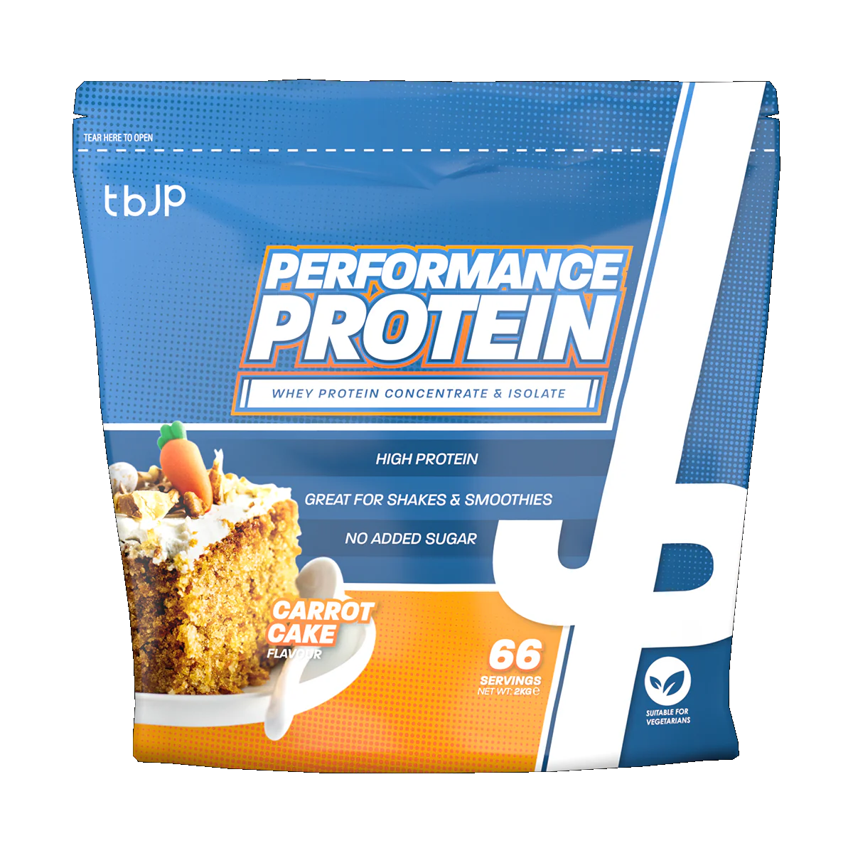 Trained By JP Performance Protein 2kg Chocolate Honeycomb