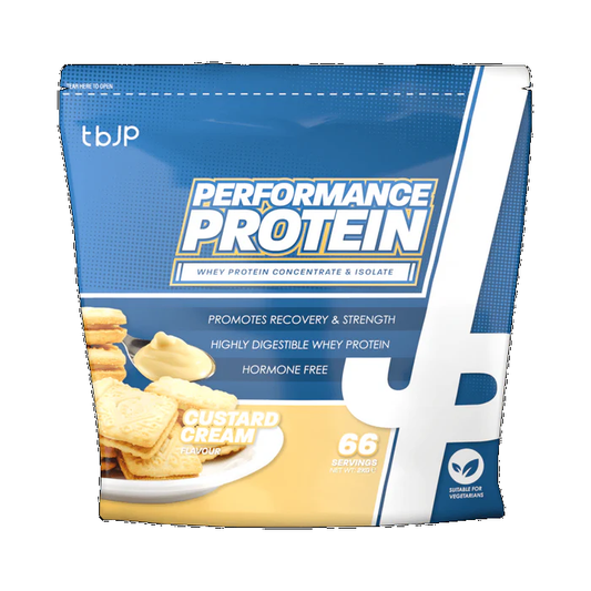 Trained By JP Performance Protein 2kg Custard Cream