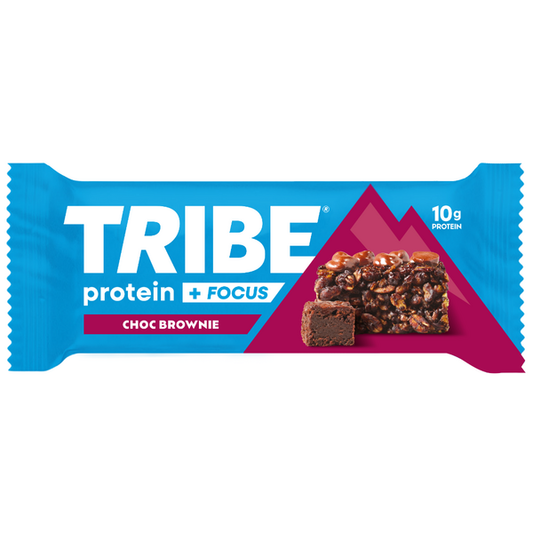 Tribe Protein + Focus Flapjack 60g Choc Brownie