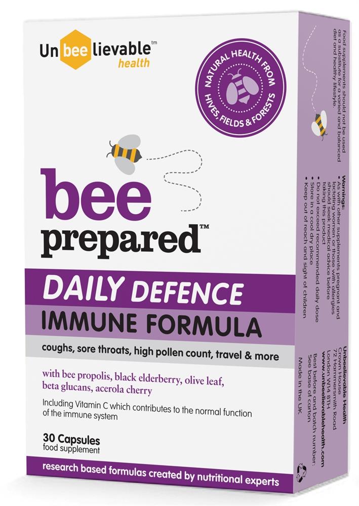 UnBEElievable Health_BEE Prepared Daily Immune Formula 30 Capsules