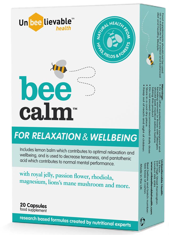 UnBEElievable Health_Bee Calm 20 Capsules