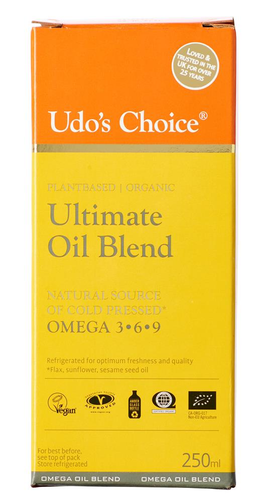 Udo's Choice_Ultimate Oil Blend - ORGANIC 250ml