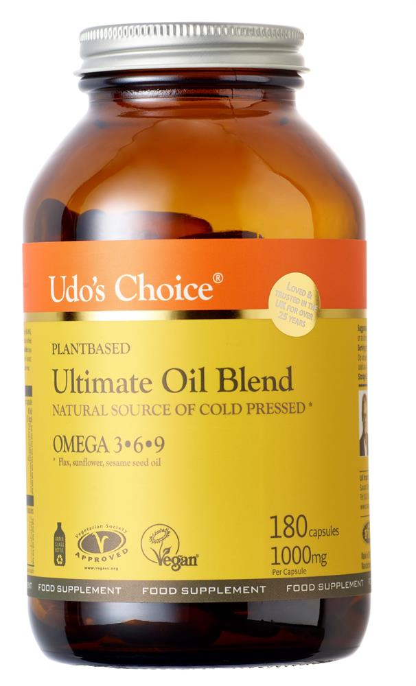 Udo's Choice_Ultimate Oil Blend 180 caps