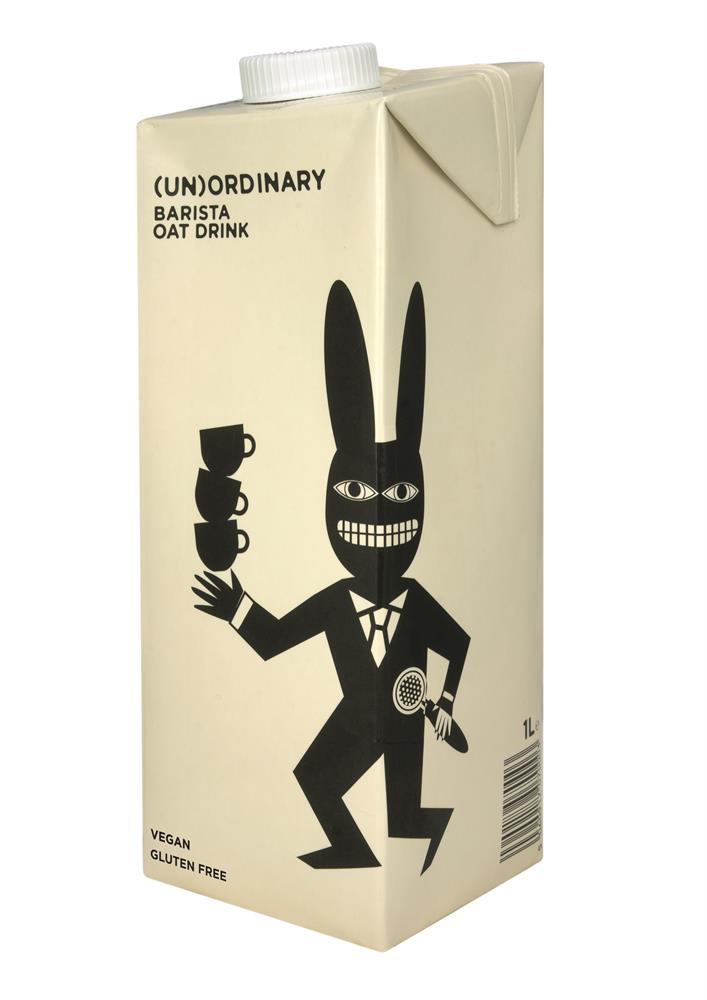 (Un)Ordinary_Gluten Free Barista Oat Drink 1L 100% British vegan-pack of 4