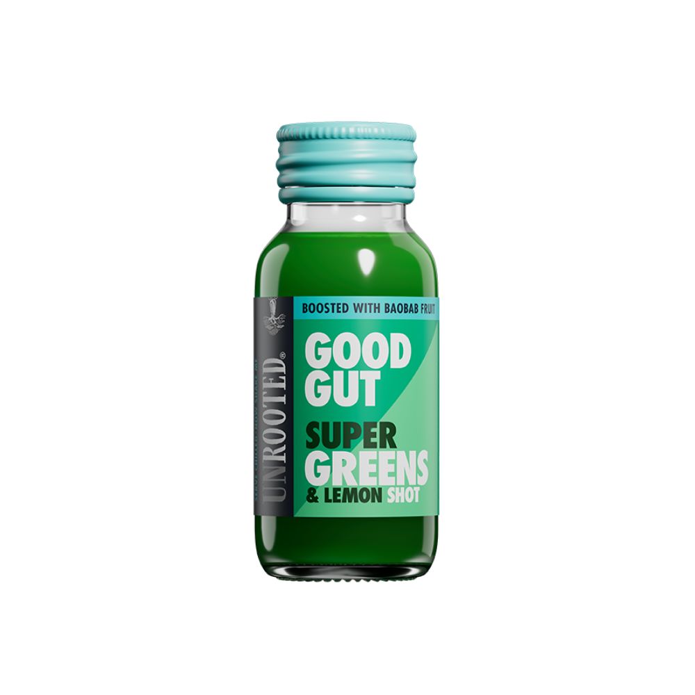 Unrooted_Super Greens and Lemon Shot 60ml-Pack of 4