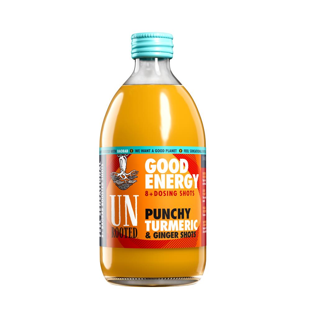 Unrooted_Punch Turmeric Dosing Bottle good energy 500ml dosing bottle