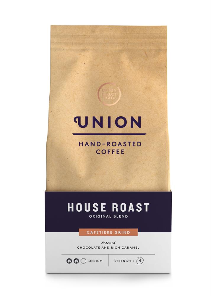 Union Roasted Coffee_Union Hand-Roasted Coffee House Roast - Cafetiere Grind