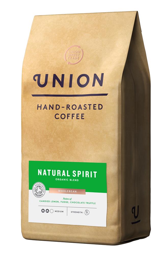 Union Roasted Coffee_Union Coffee Natural Spirit Organic - Wholebean