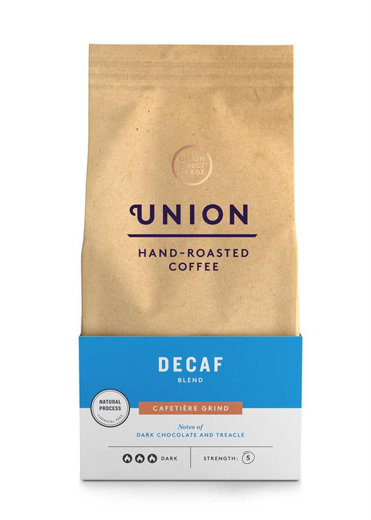 Union Roasted Coffee_Union Coffee Decaf Cafetiere Grind