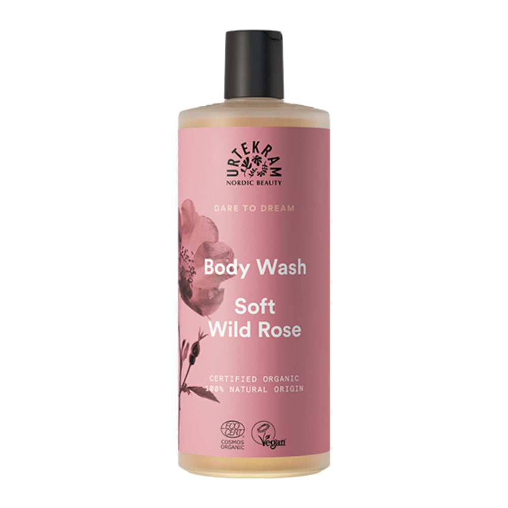 Urtekram_Soft Wild Rose Body Wash 500ml