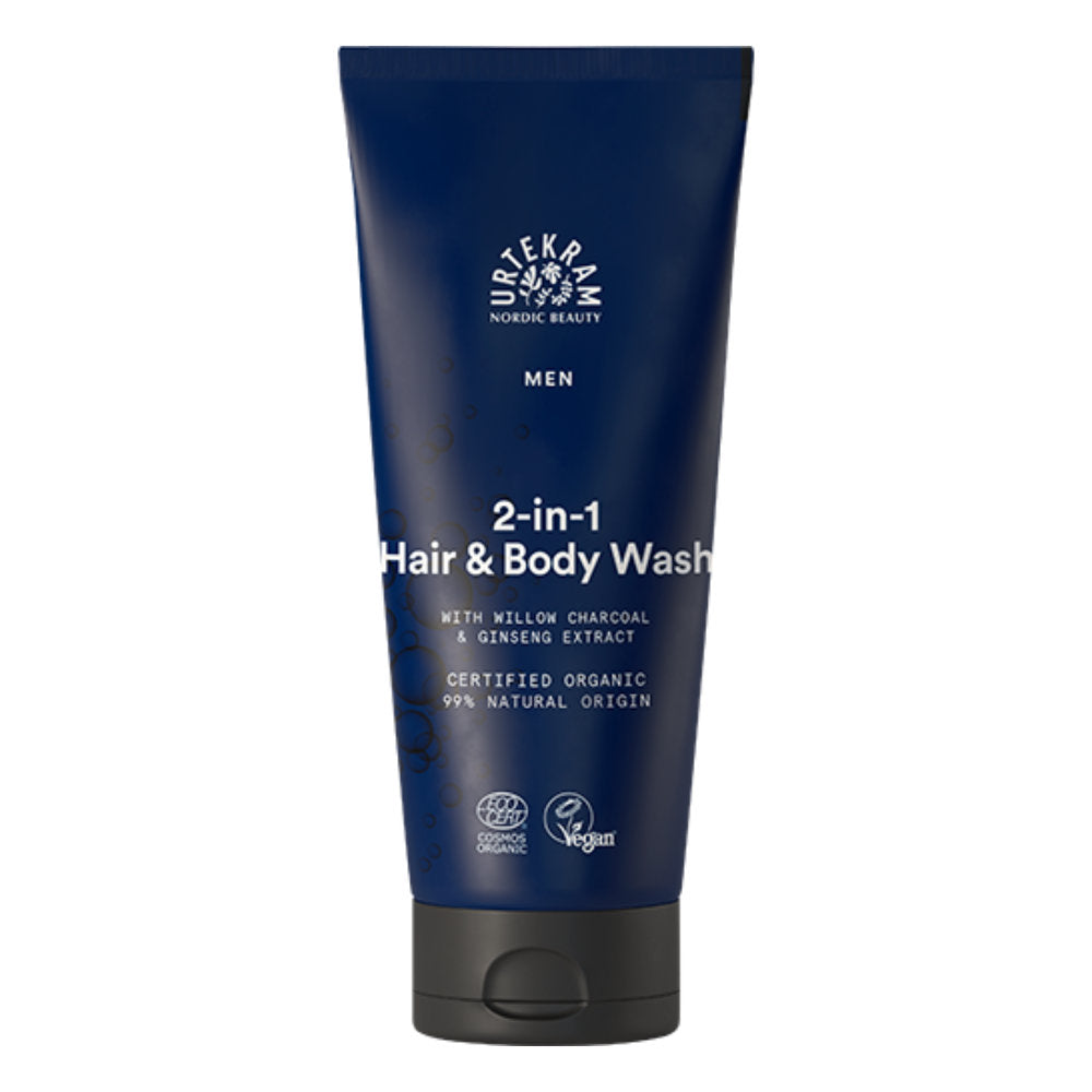 Urtekram_Organic Men's Hair & Body Wash 200ml