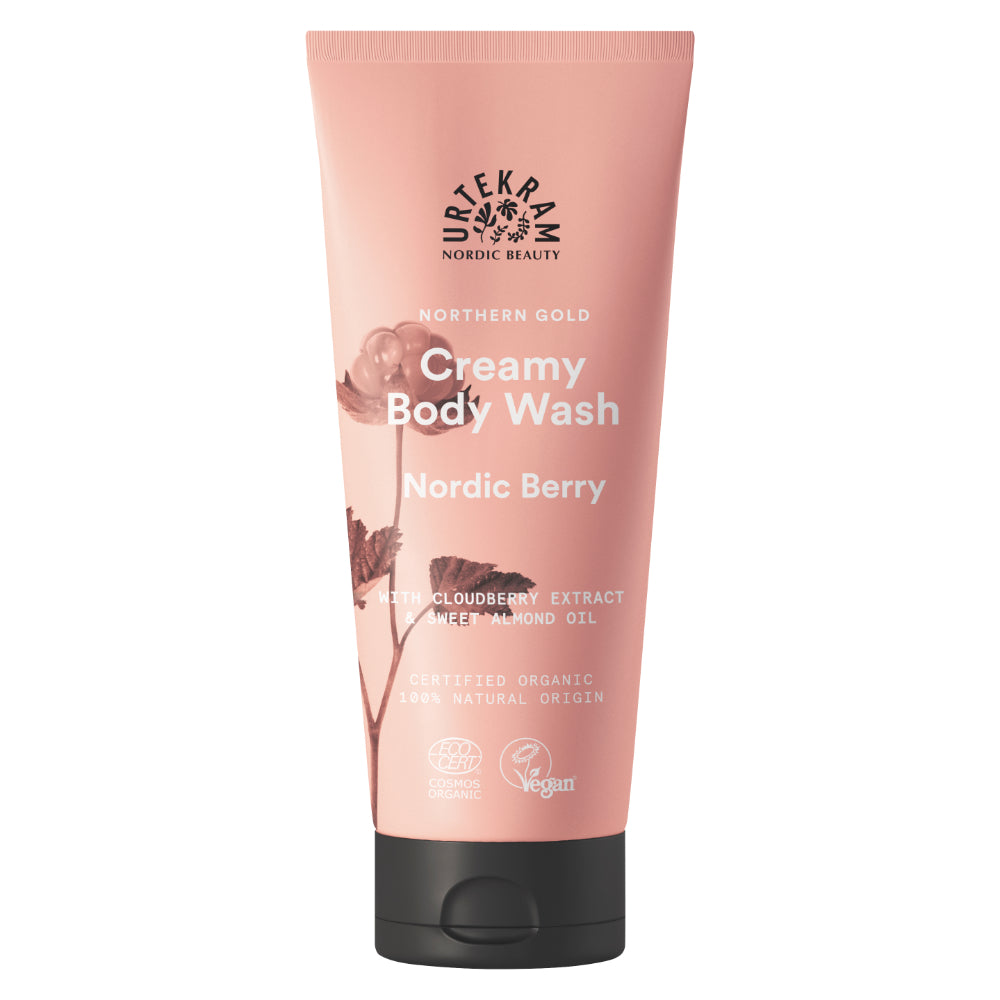 Urtekram_Nordic Berry Creamy Body Wash 200ml Organic. Urtekram