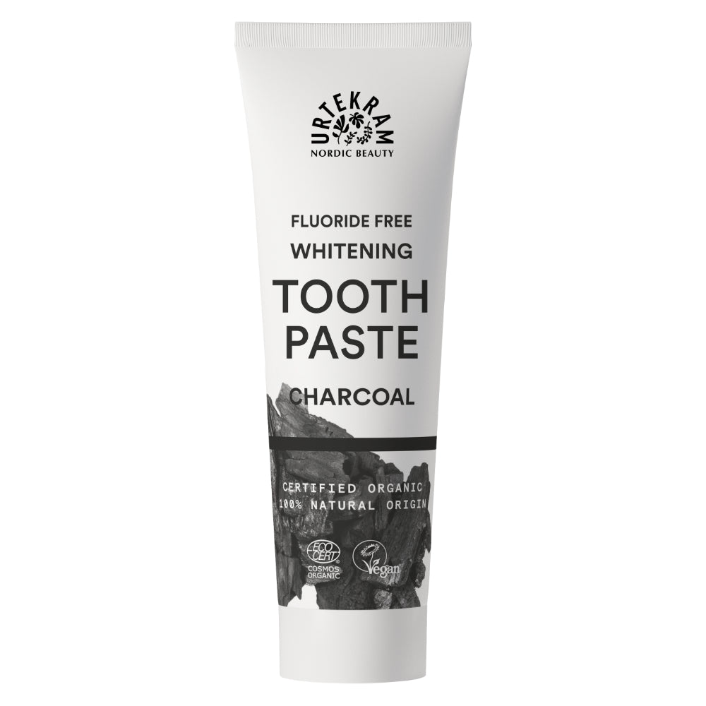 Urtekram_Charcoal Whitening toothpaste 75ml