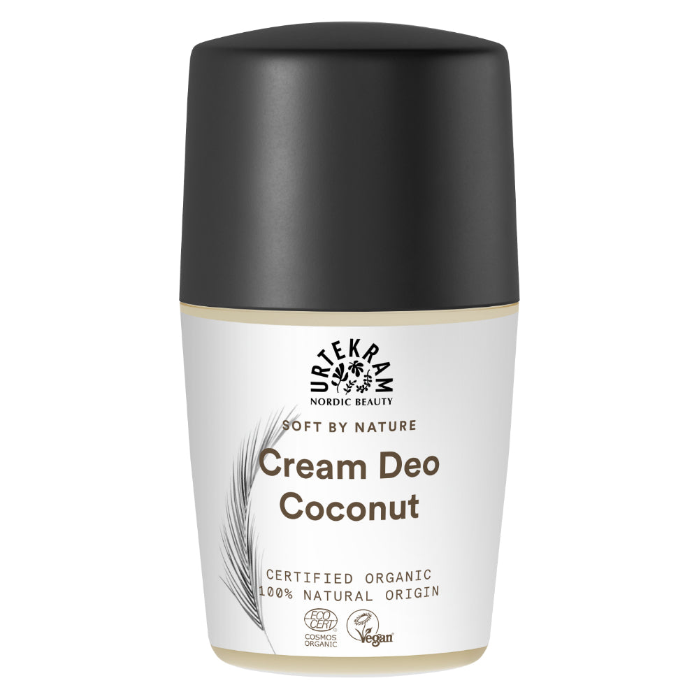 Urtekram_Coconut Cream Deodorant Roll On 50ml. Organic