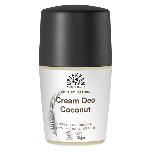 Urtekram_Coconut Cream Deodorant Roll On 50ml. Organic