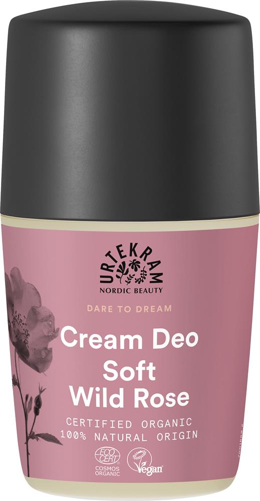 Urtekram_Soft Wild Rose Deodorant Roll On 50ml. Organic