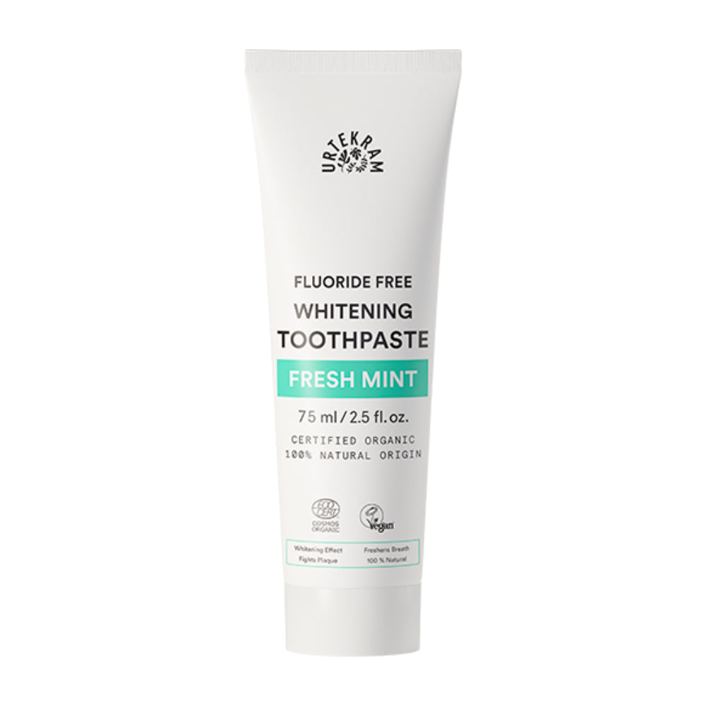 Urtekram_Whitening Toothpaste Fresh Mint 75ml