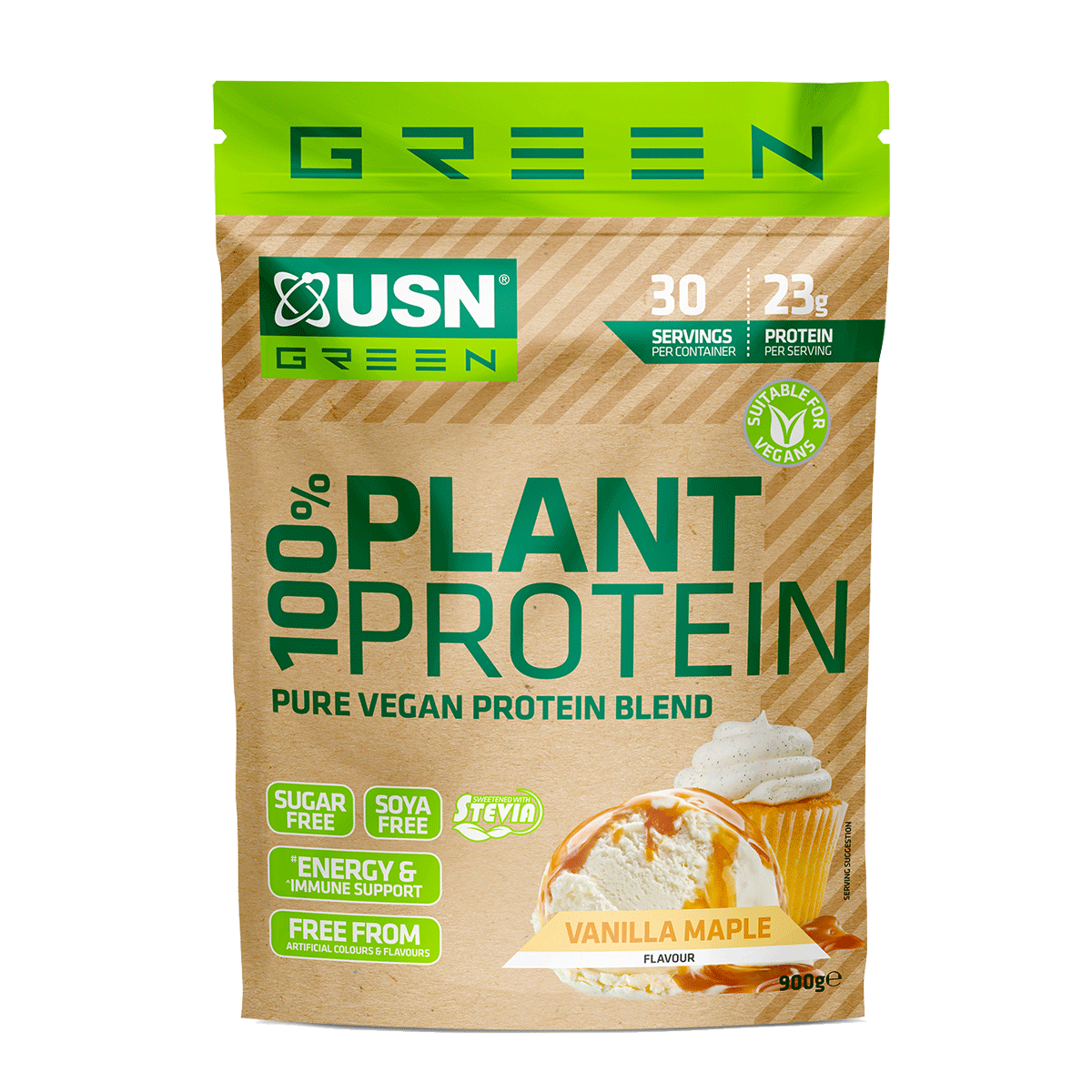 USN 100% Plant Protein 900g Chocolate