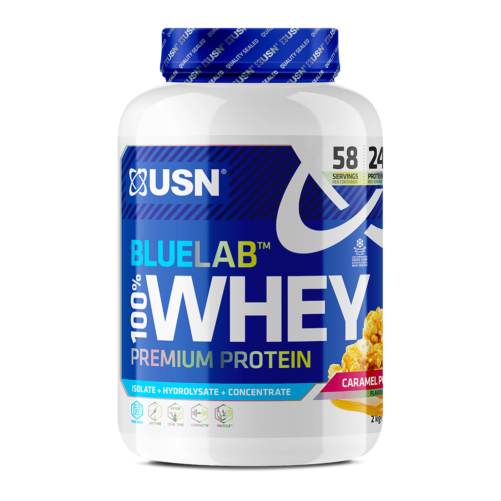 USN Blue Lab Whey 908g Salted Caramel