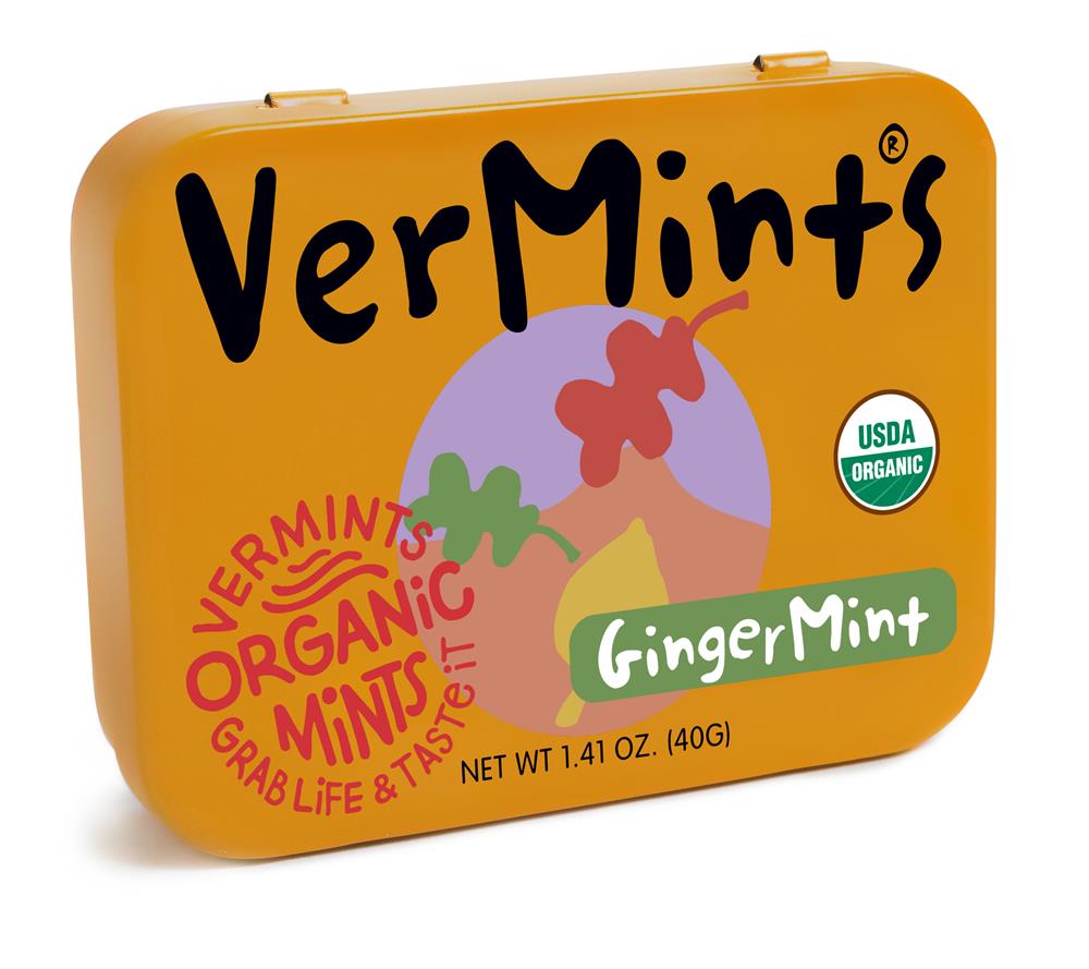 Vermints_Organic Mints - GingerMint 40g