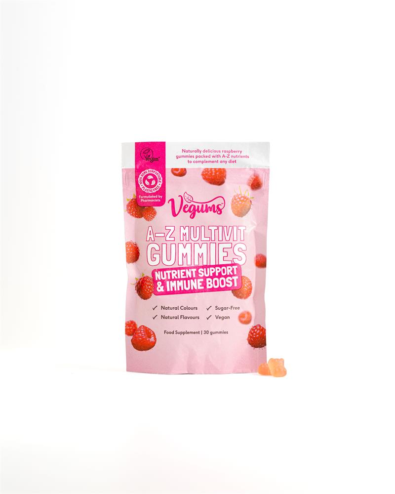 Vegums_A-Z Sugar-Free Multivitamin. 30 gummies.