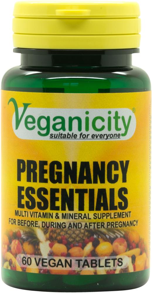 Veganicity_Pregnancy Essentials 60 VTabs advanced and comprehensive Vegan