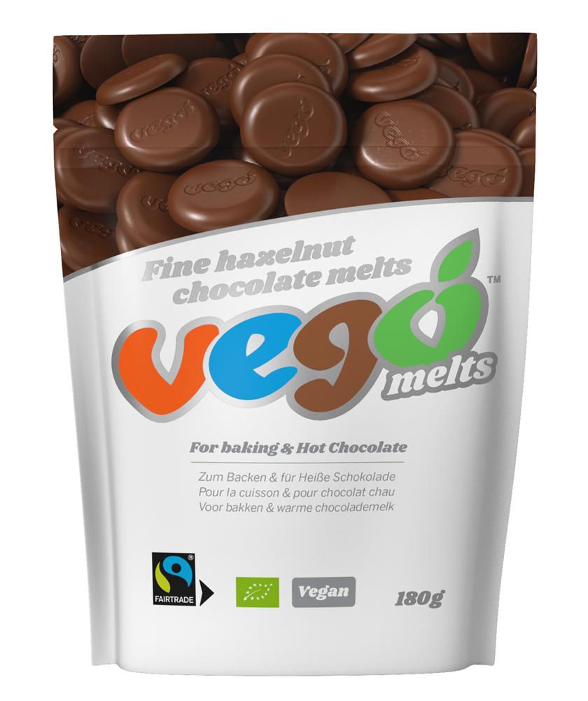 Vego_Fine Hazelnut Chocolate Melts 180g