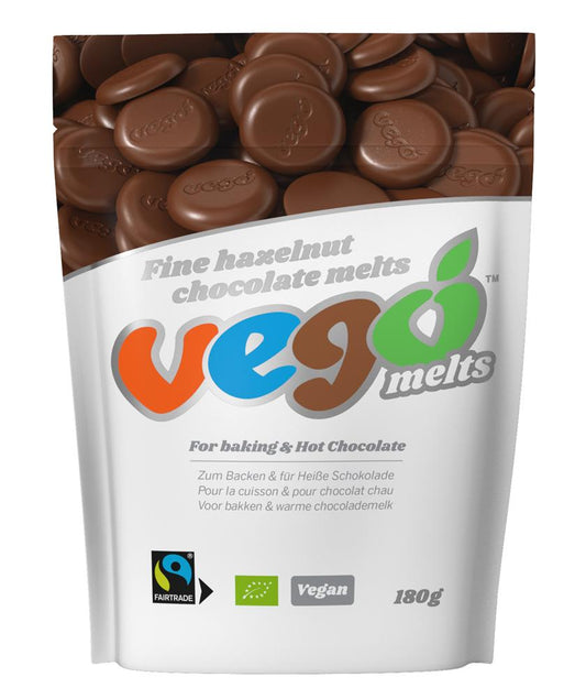 Vego_Fine Hazelnut Chocolate Melts 180g