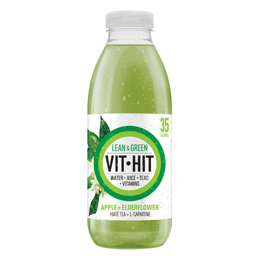 VITHIT Lean & Green 12x500ml Apple & Elderflower