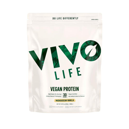 Vivo Life_Vegan Protein Vanilla 900g
