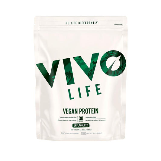 Vivo Life_Vegan Protein Unflavoured 900g