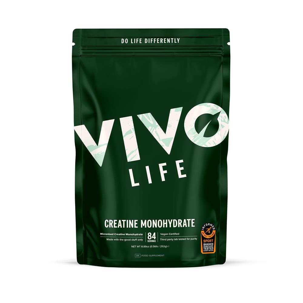 Vivo Life_Creatine Monohydrate - Informed Sports certified 252g