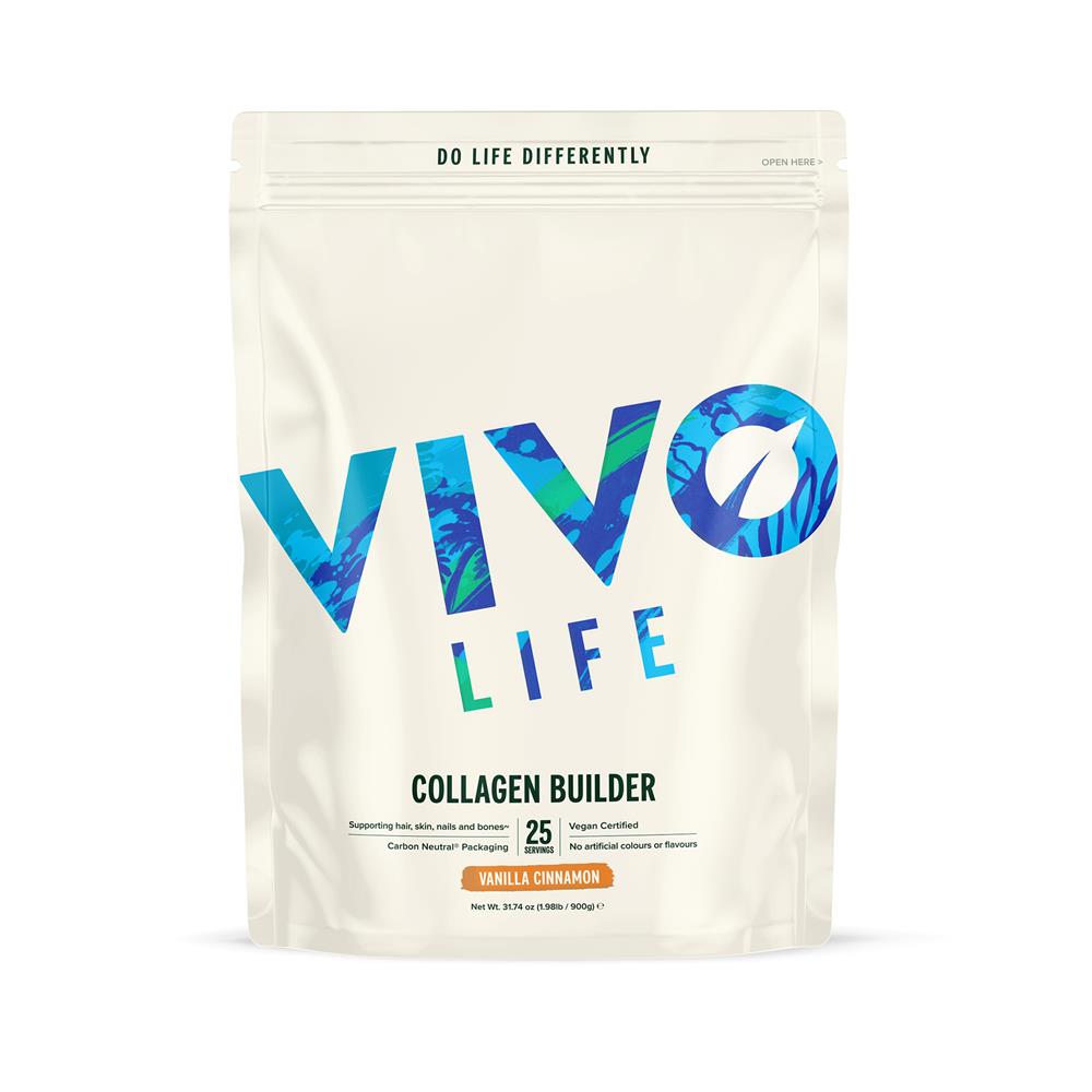 Vivo Life_Collagen Builder Vanilla Cinnamon 900g