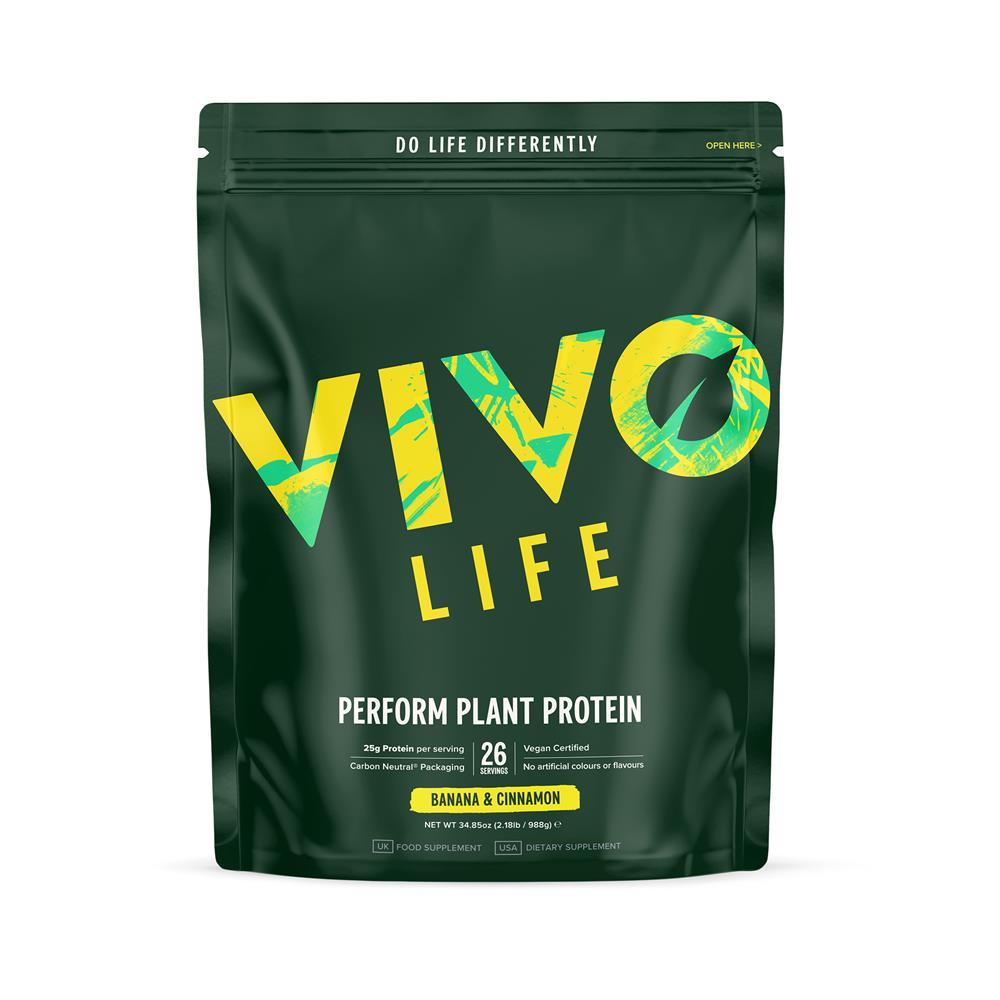 Vivo Life_Perform Plant Protein Banana & Cinnamon 988g
