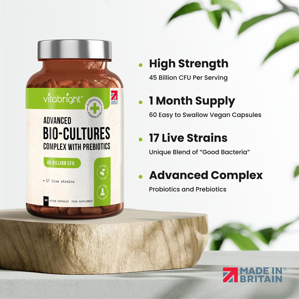 Vitabright_Bio Cultures Multi-strain Probiotics - 60 day supply