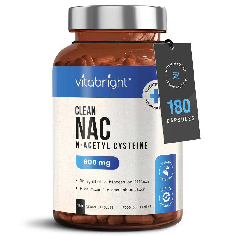 Vitabright_NAC (N Acetyl Cysteine) - 180 Capsules