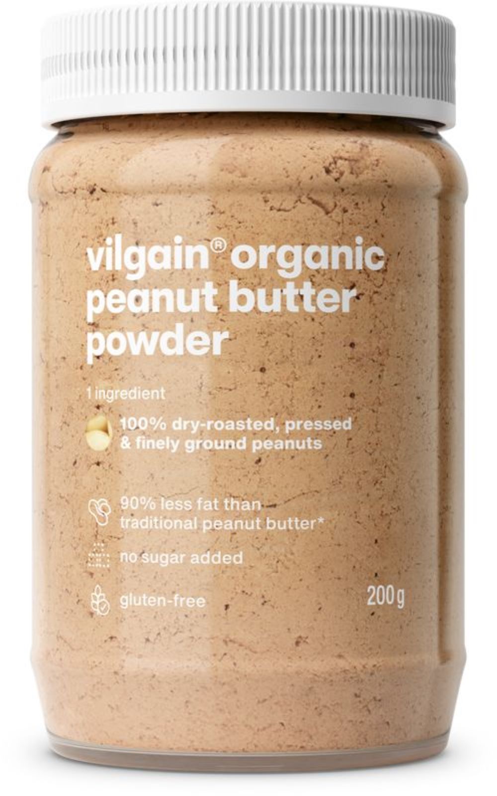 Vilgain_Organic Peanut Butter Powder 200g