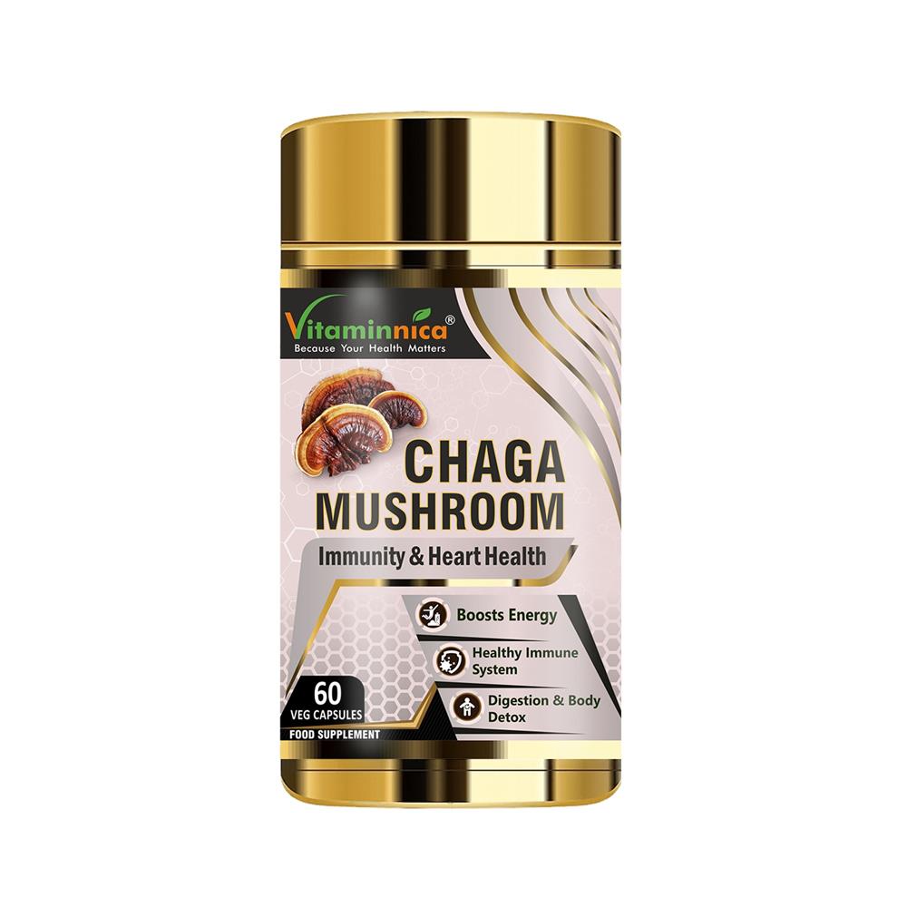 Vitaminnica_Chaga Mushroom- 500mg 60 capsules