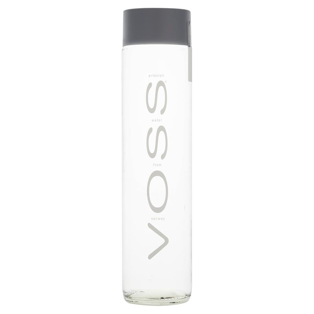 Voss_Water 800ml Sparkling Glass-pack of 4