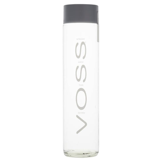 Voss_Water 800ml Sparkling Glass-pack of 4