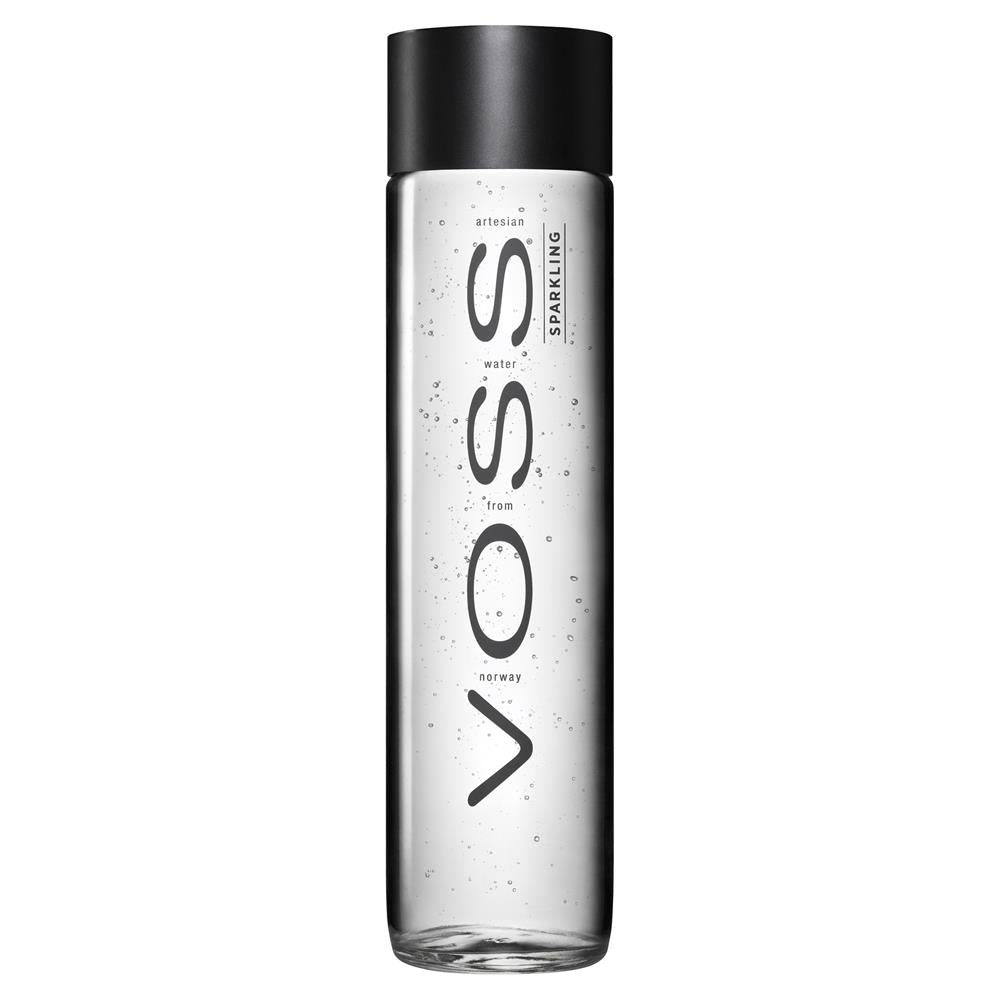 Voss_Water 375ml Sparkling Glass-pack of 4