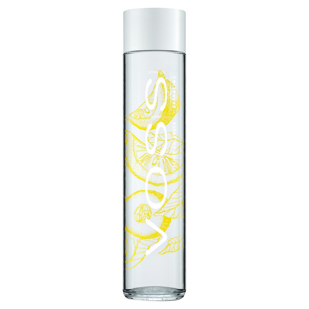 Voss_Water 375ml Lemon & Cucumber Sparkling-pack of 4